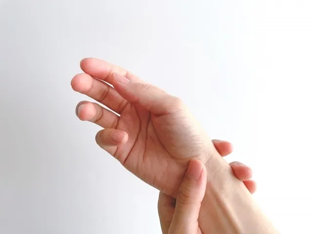 首肩こりと腱鞘炎で来られたお客様